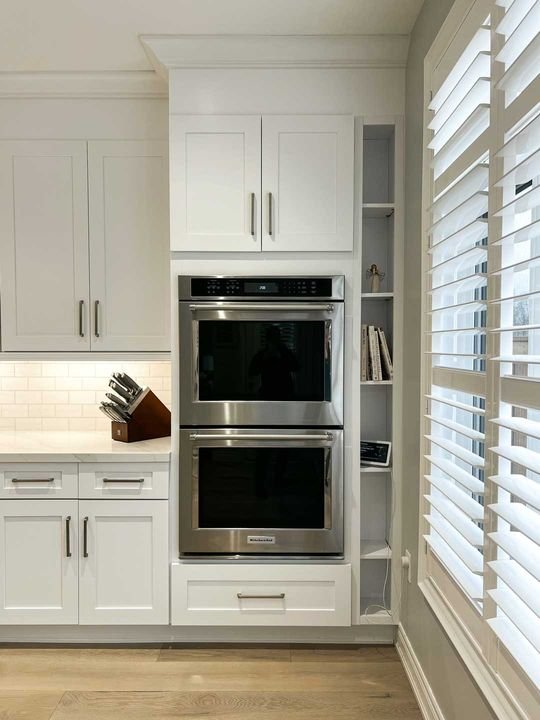 Wall-oven pantry, Canada Kitchens cabinets