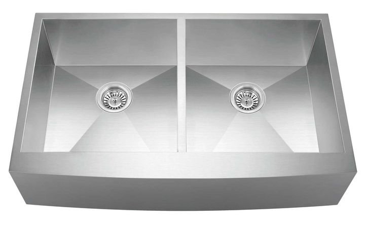 Stainless steel farmhouse sink by X-Calibur